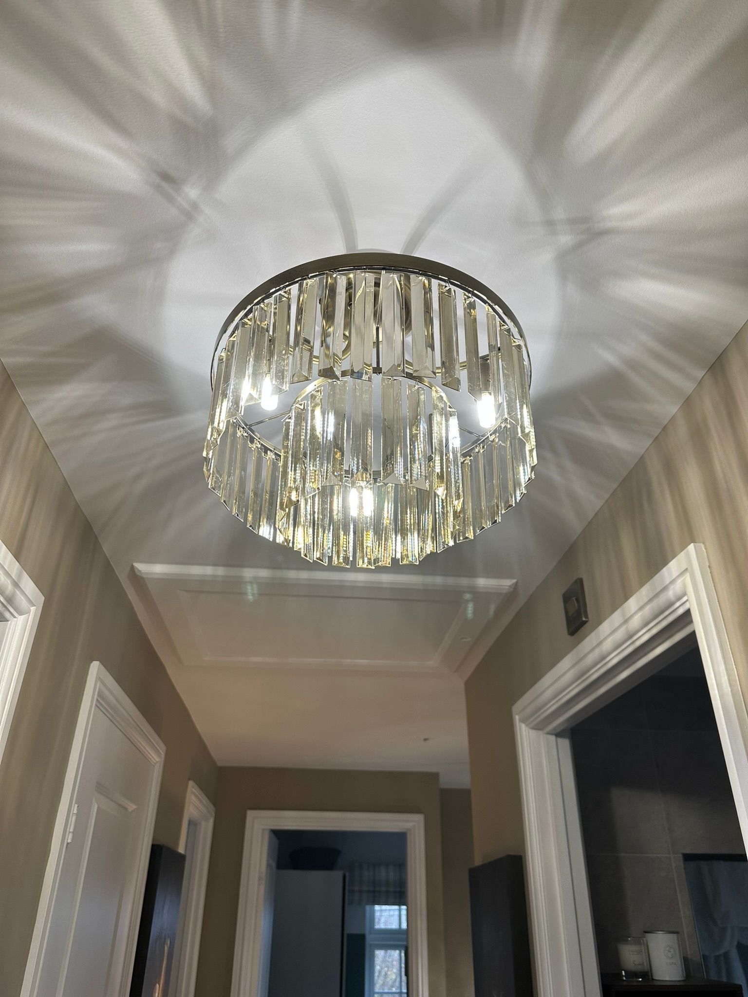 Crystal chandelier