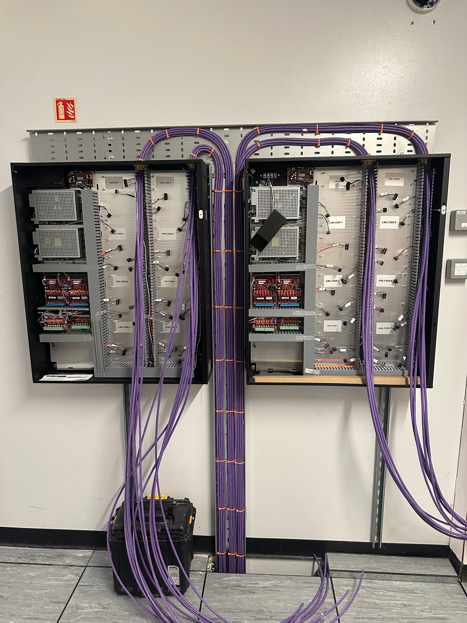Commercial lighting control panels